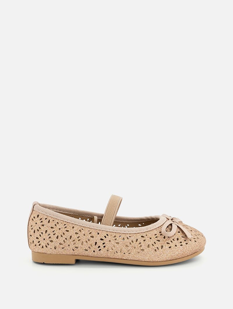 MyRunway Shop Woolworths Rose Gold Youth Girls Glitter Cut Out